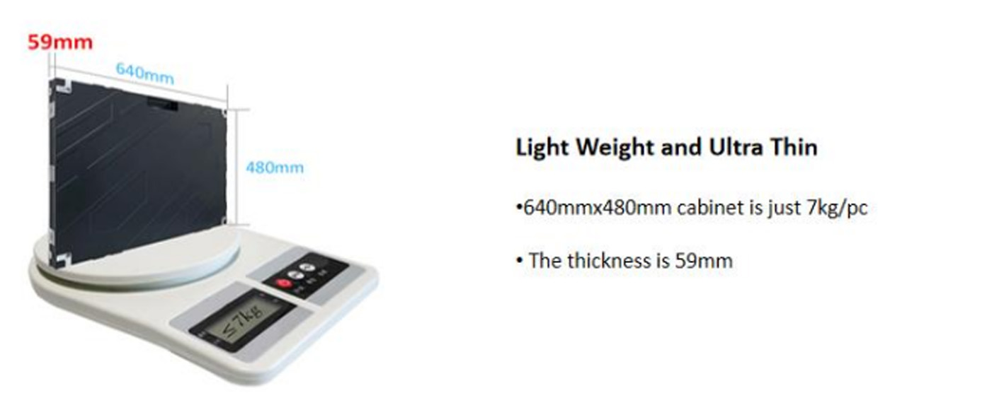 Resolution Indoor LED Screen 640x480mm09