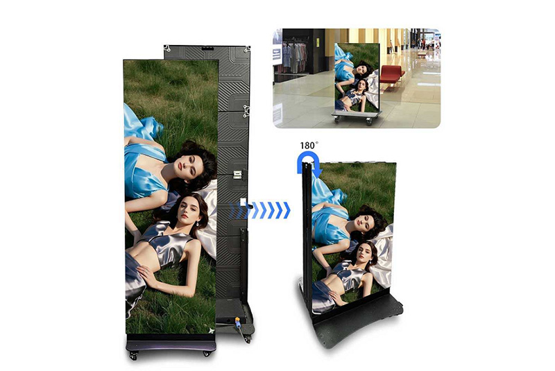 P1.86 P2 P2.5 GOB Foldable Poster LED Screen 1
