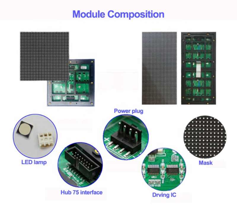 Commercial led display screen advertise video sign8