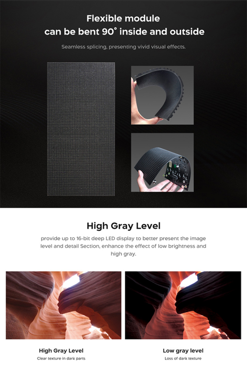 Indoor p2.5 Flexible LED Module83