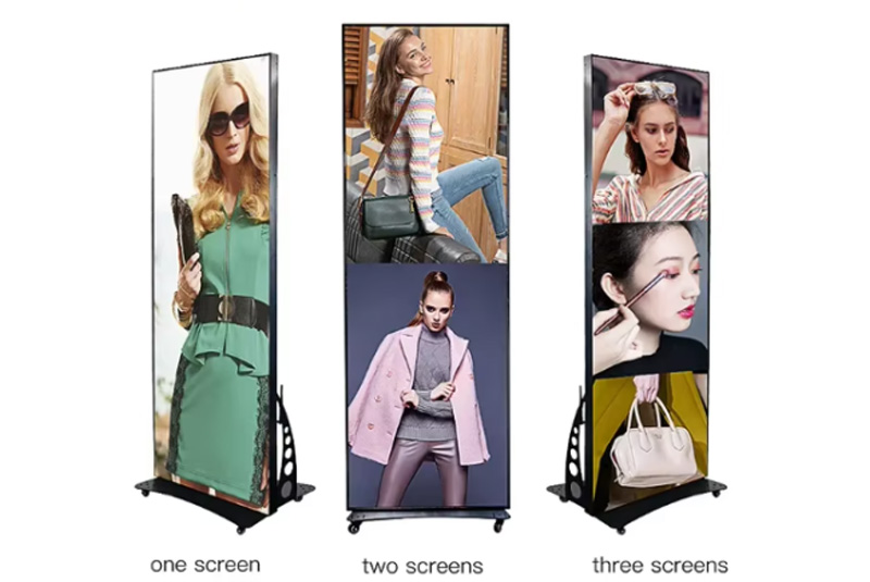 Indoor P2.5 Mirror LED Screen For Shpping Mall P1