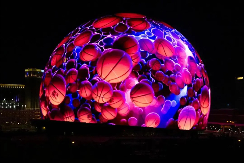 P2.5LED creative spherical display3