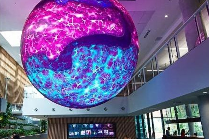 P2.5LED creative spherical display5