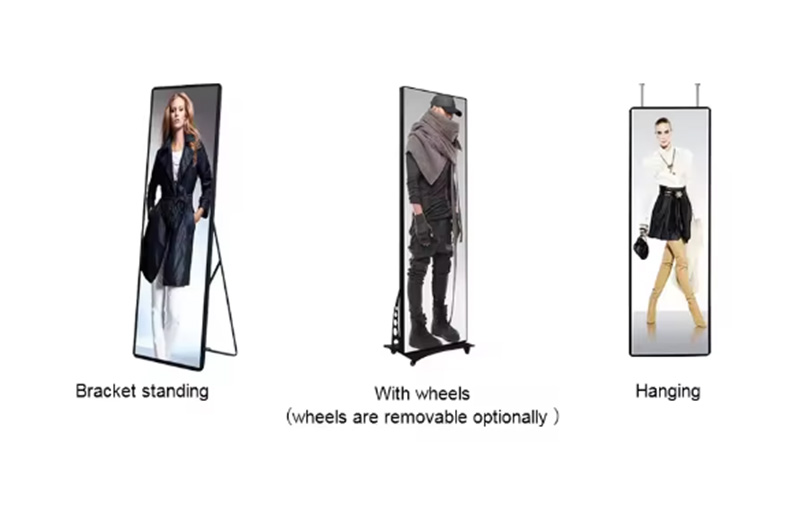 Indoor P2.5 Mirror LED Screen For Shpping Mall a21