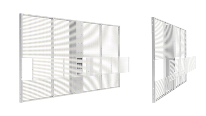 LED indoor window transparent screen -ATS series a27