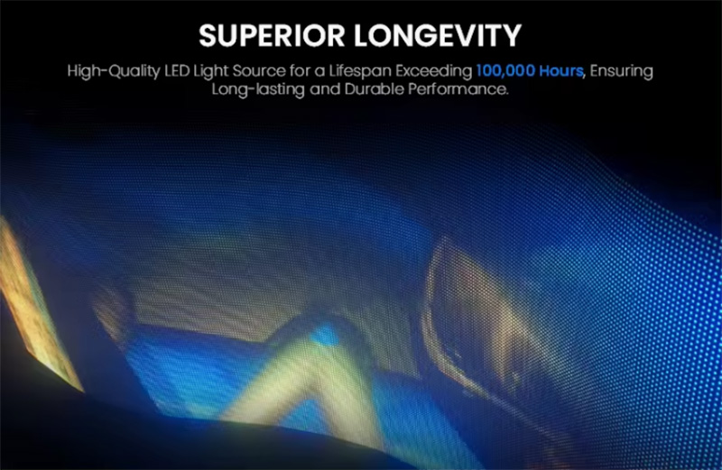 Transparent film screen b22