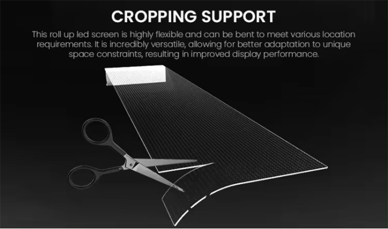 Transparent film screen b24