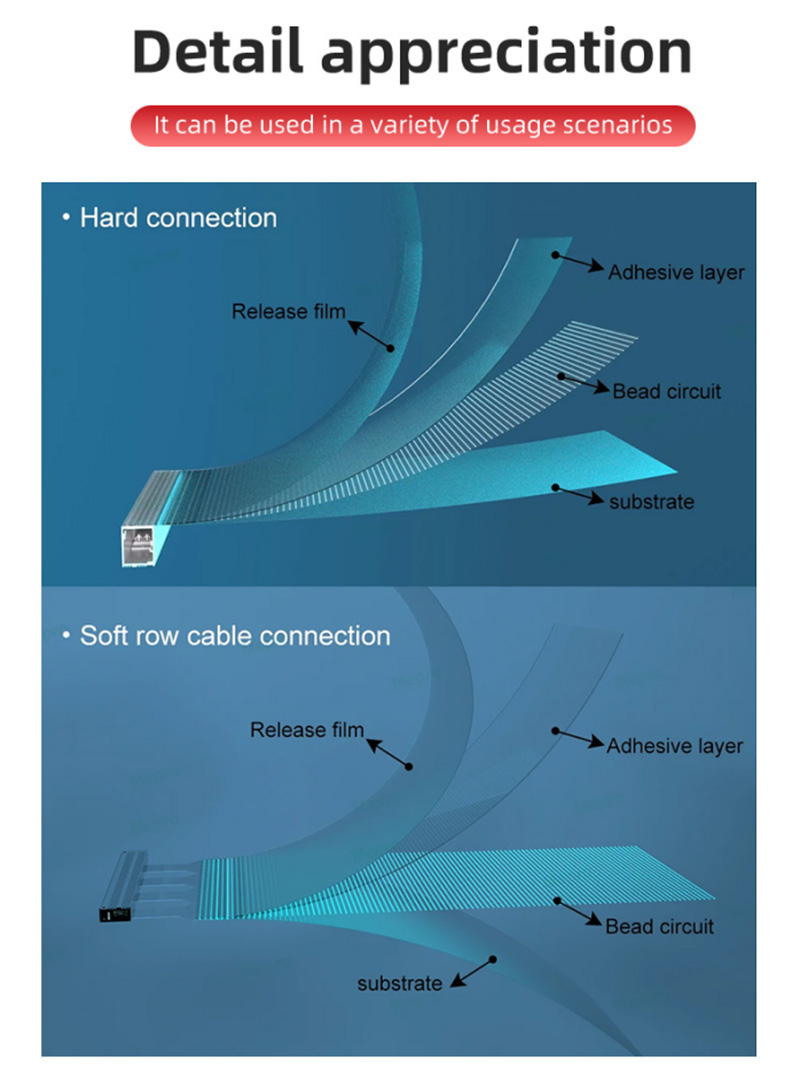 Transparent film screen b25