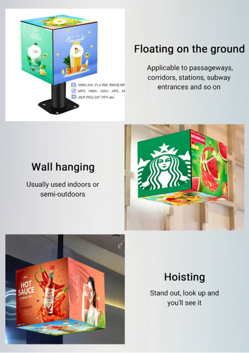 Magic Cubic LED Display Screen 1b3