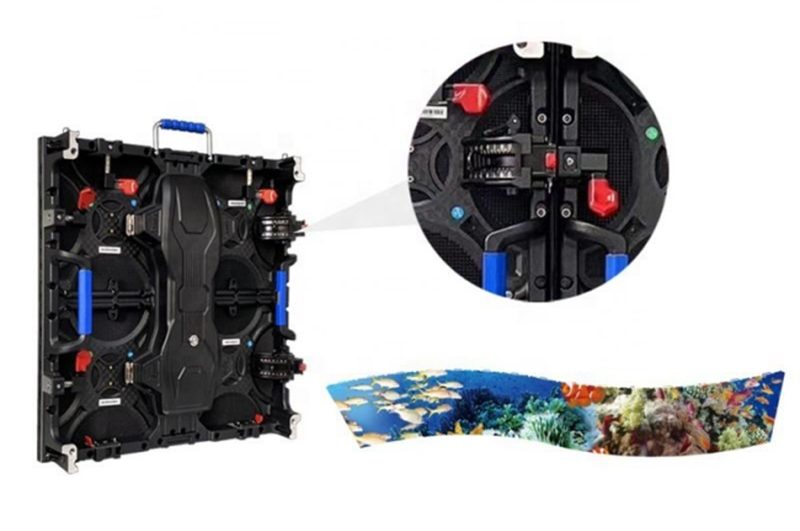 Curved Stage Rental LED Display b40