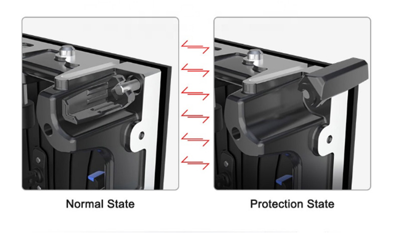 Curved Stage Rental LED Display b41