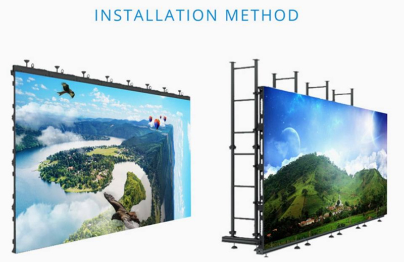 Curved Stage Rental LED Display b42