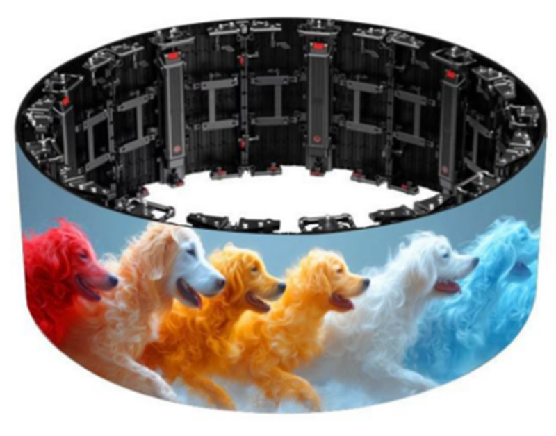 Flexible LED Panels Video Wall b48