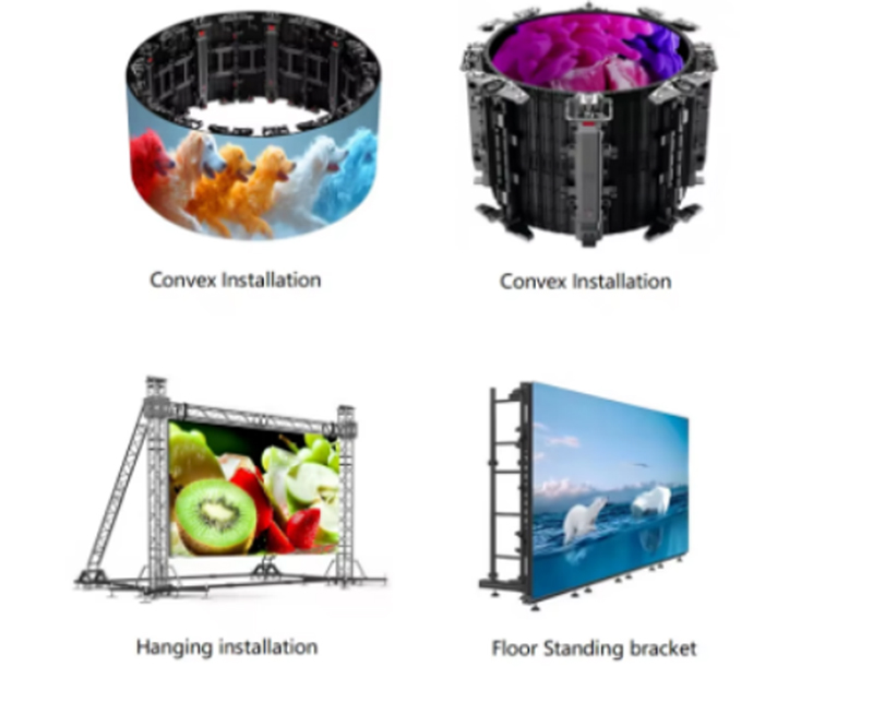 Flexible LED Panels Video Wall b49