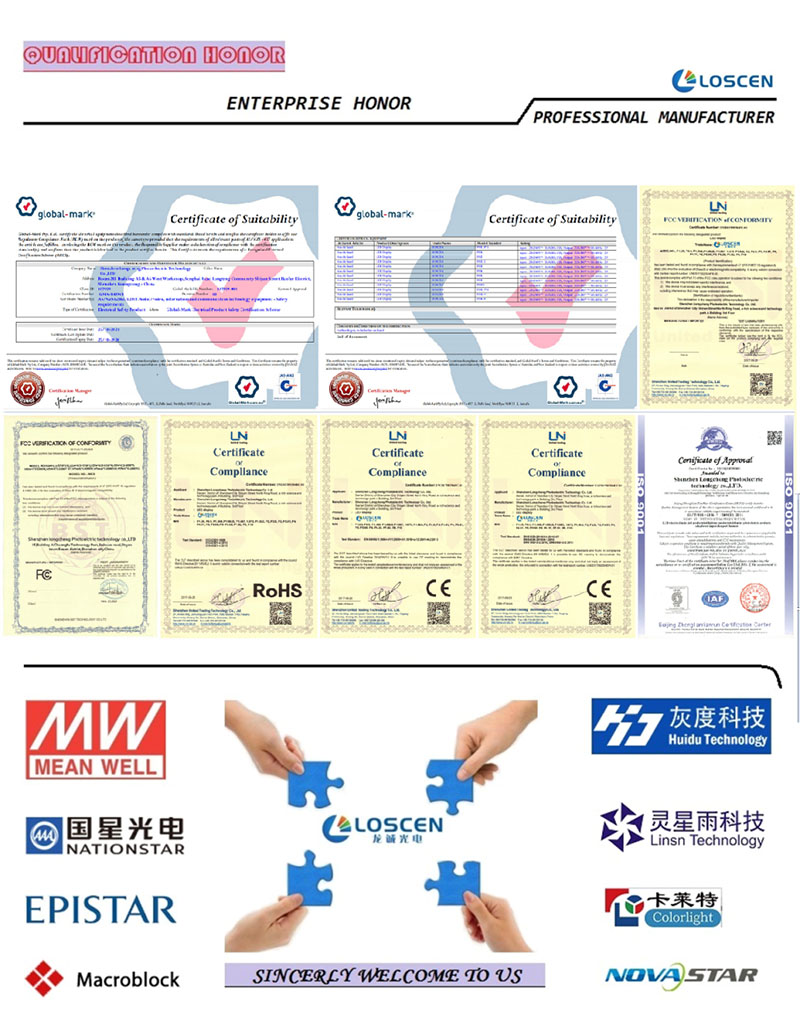 Indoor Outdoor Rental LED Display Stage LED Screen b67