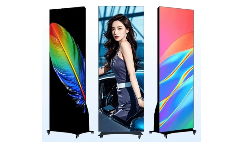 P1.86 P2 P2.5 GOB Foldable Poster LED Screen 2