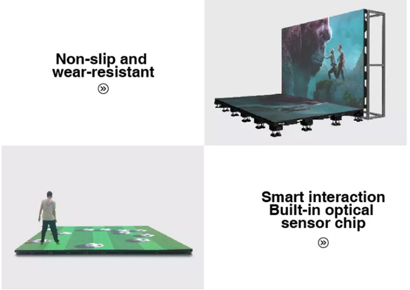 Floor LED Dancing Display Outdoor Stage LED Screen c10