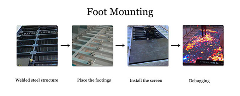 Floor LED Dancing Display Outdoor Stage LED Screen c15