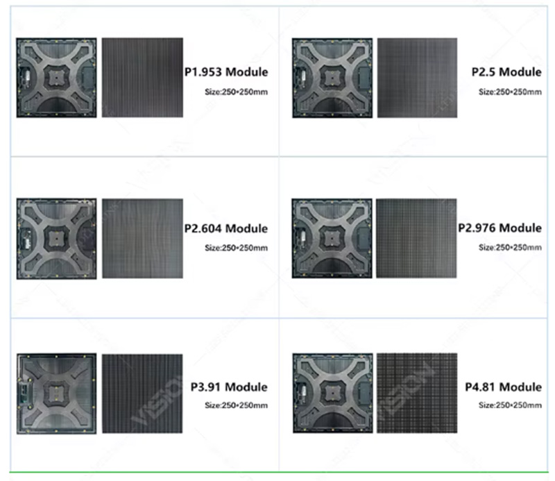 HD Full Color Indoor P2.604 LED Display For Stage V6