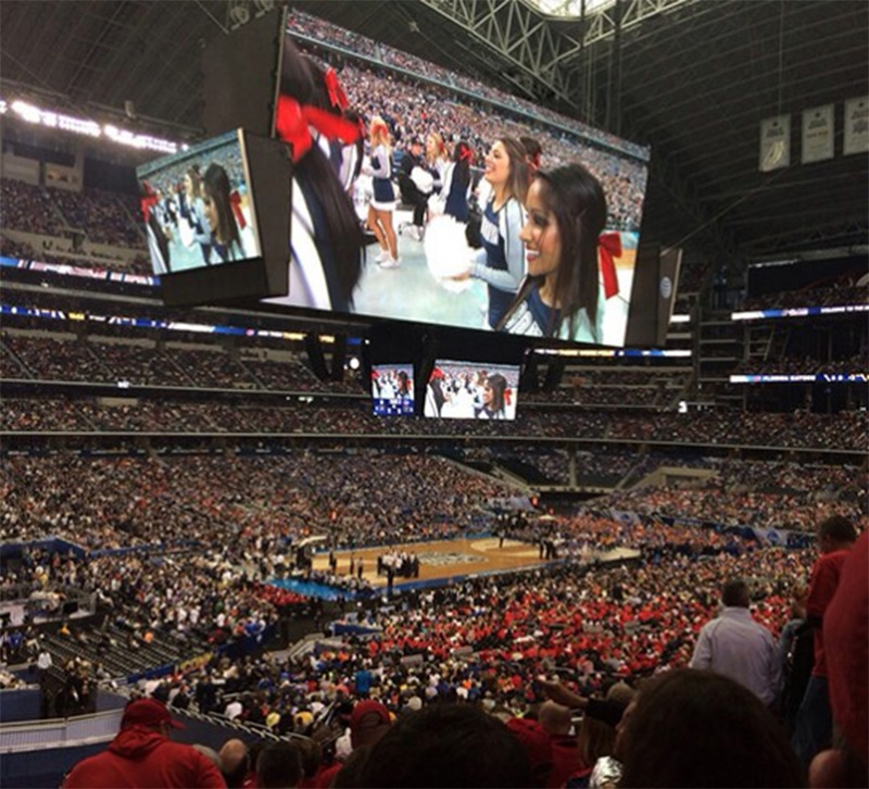 Football Stadium Perimeter Led Screen Displayv100