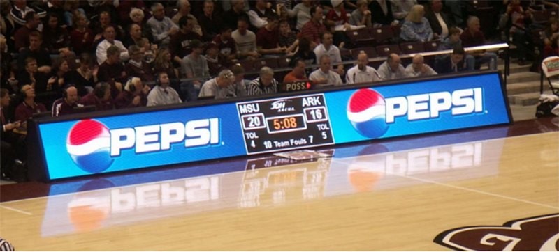 Football Stadium Perimeter Led Screen Displayv101