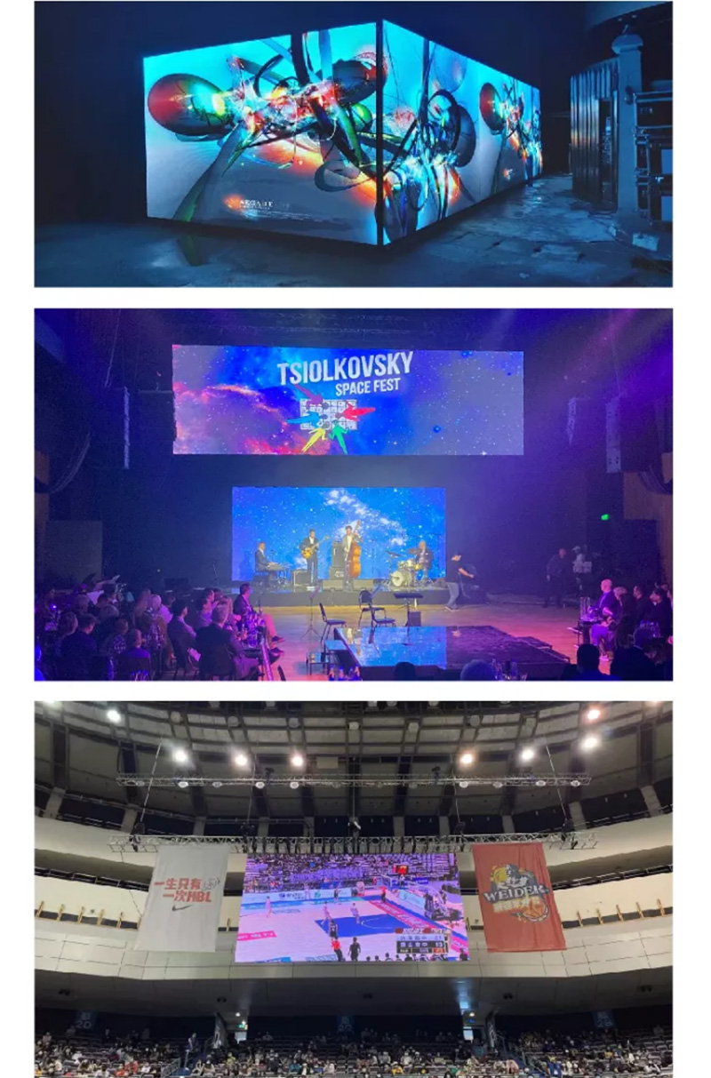 Indoor Rental LED Panels For Wedding Church Concert Stage Events v29