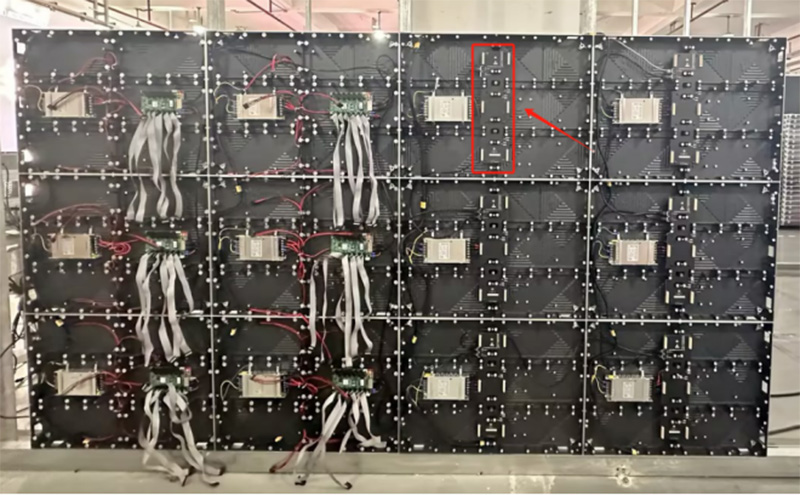 HD LED Video Wall COB GOB P0.9 P1.25 P1.56 P1.87 Hard Connection Indoor LED Displayv50