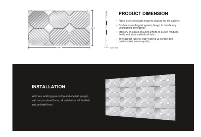 HD LED Video Wall COB GOB P0.9 P1.25 P1.56 P1.87 Hard Connection Indoor LED Displayv52