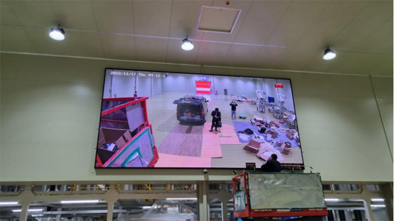 HD LED Video Wall COB GOB P0.9 P1.25 P1.56 P1.87 Hard Connection Indoor LED Displayv55