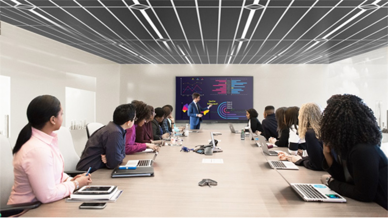 Movable Indoor HD LED Display Conference Room Touch All-in-one LED TV Displayv67