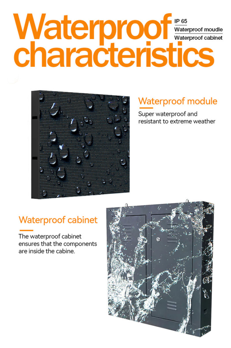 Outdoor High Resolution Digital Advertising Screen P10 Full Color LED Screenv84