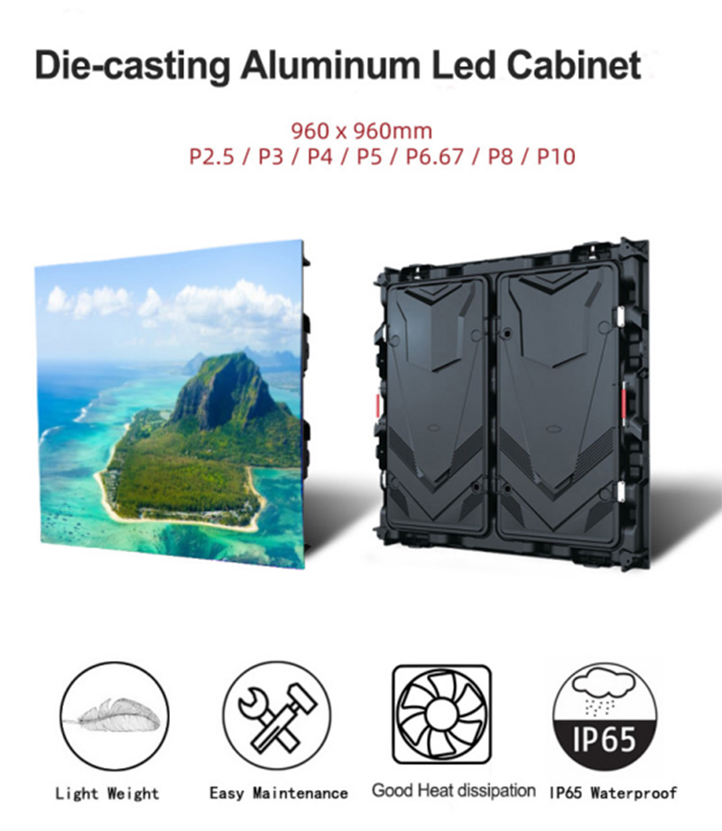 Waterproof Outdoor LED Display v88