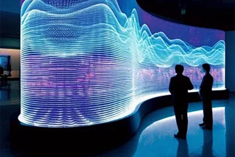Transparent film screen