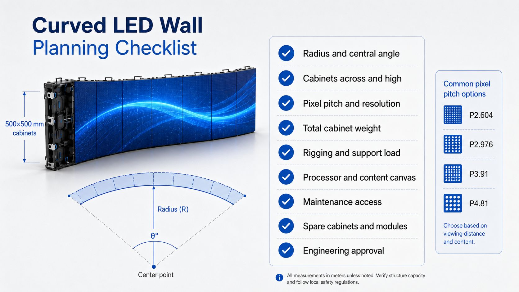 Curved LED Wall