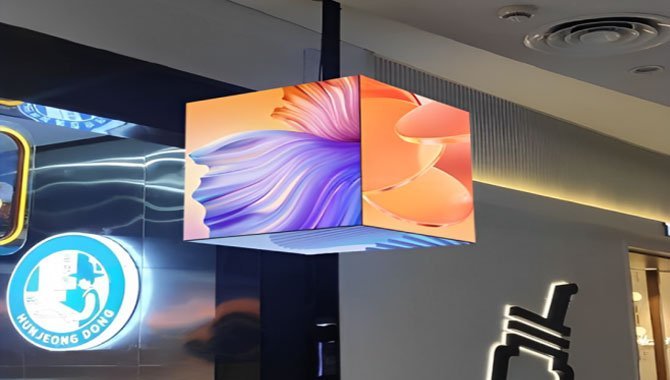 How to Plan a Cube LED Display for 360°